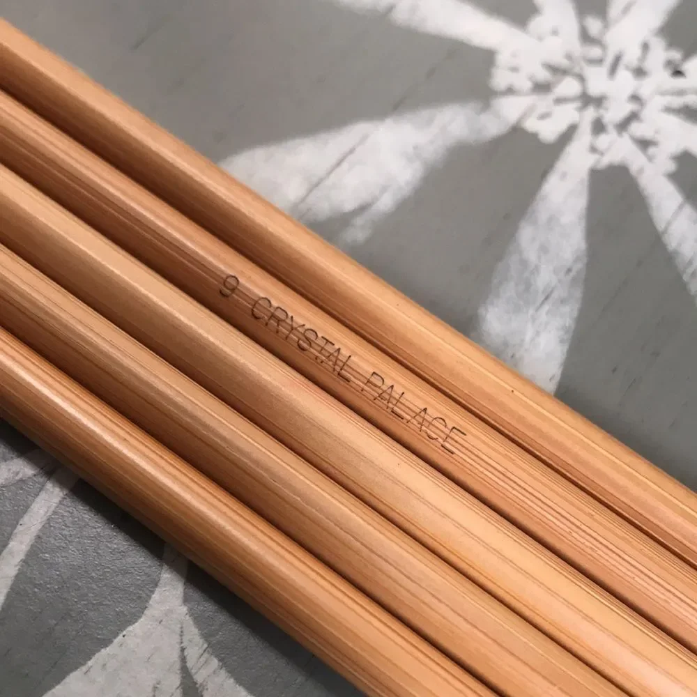 Crystal Palace US Size 9 Double Point Bamboo Needles